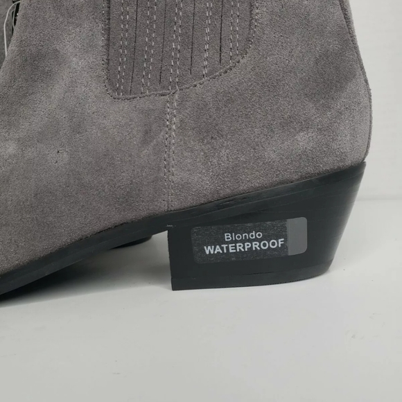 Blondo Sydney Waterproof women's gray ankle boots - Picture 2 of 12